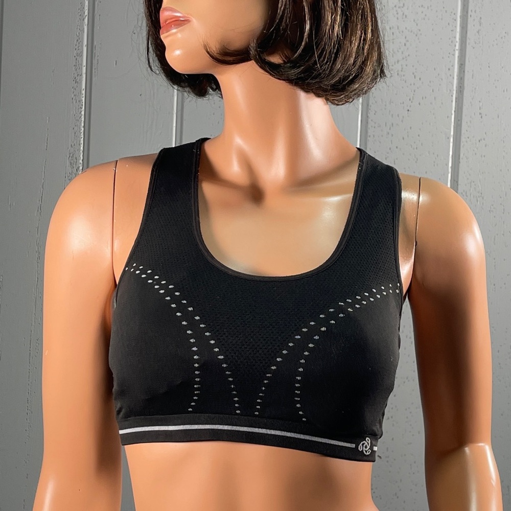 * *Jockey Sport Women’s Black Racerback Sport Bra
